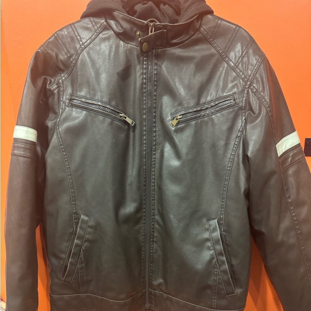 Structure Black and Cream Jacket